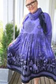 MUTCAT_TooDelight-mekko violetista Yrttitarha-viskoosista_2