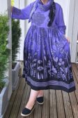 MUTCAT_TooDelight-mekko violetista Yrttitarha-viskoosista_3